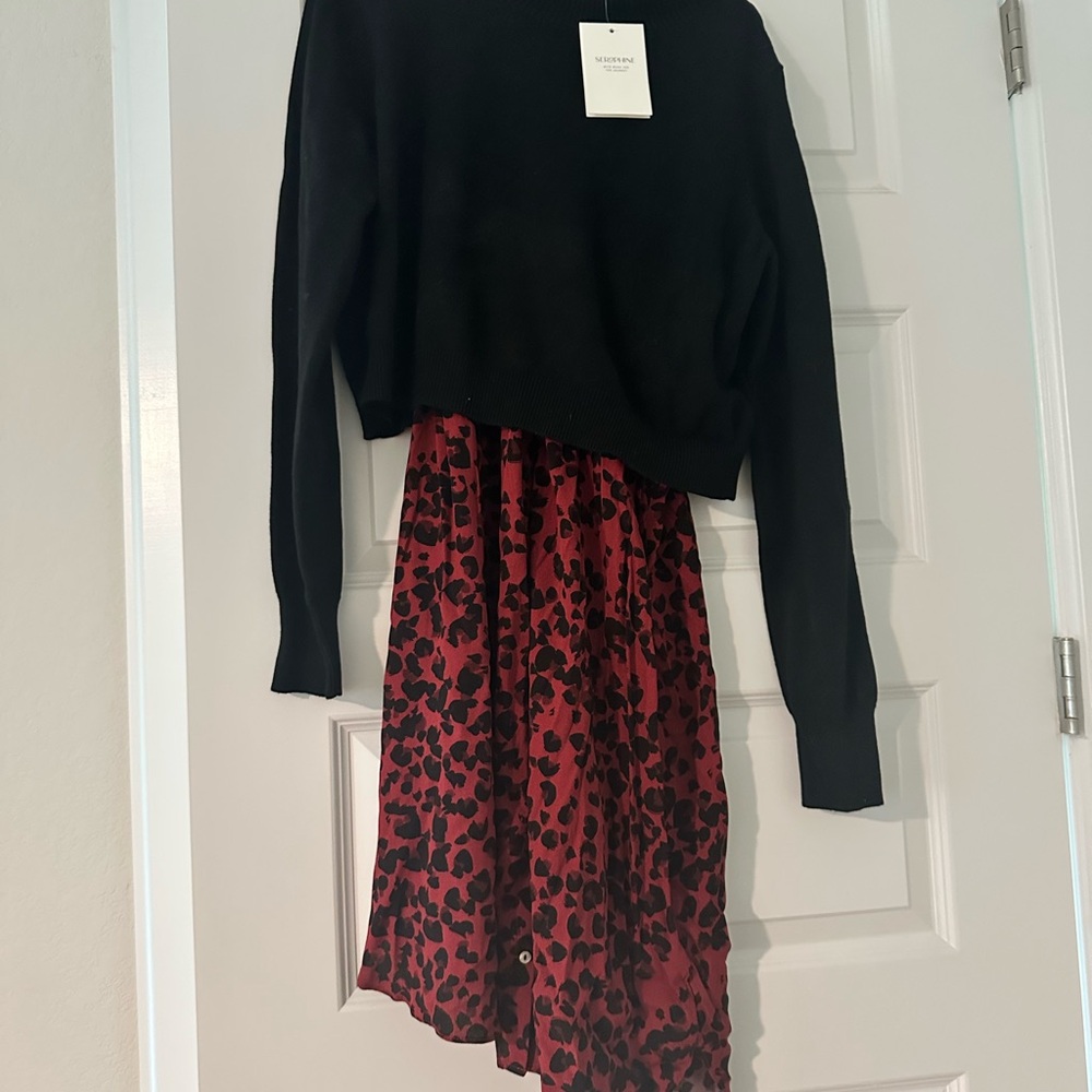 NWT Seraphine Maternity Midi Dress (Size 14)